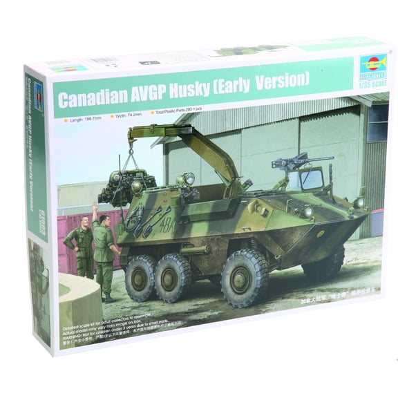 Trumpeter Canadian Husky 6x6 (Early Version) Armored Vehicle General Purpose (AVGP) (1/35 Scale)