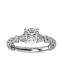 1.35 Ct Latest Round Cut Solitaire Natural Diamond Engagement Ring for Ladies in 14K White Gold Size 7 (F-G/VS1) by Diamond-Capitals