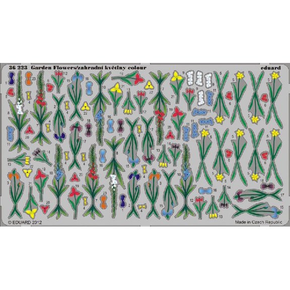 1/35 Garden Flowers (Painted)