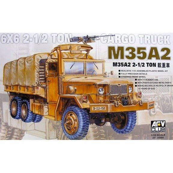 1/35 M35A2 2.5-Ton 6X6 Cargo Truck