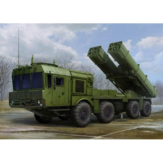 1/35 Russian 9A53 Uragan-1M MLRS (Tornado-S) Multiple Launch Rocket System