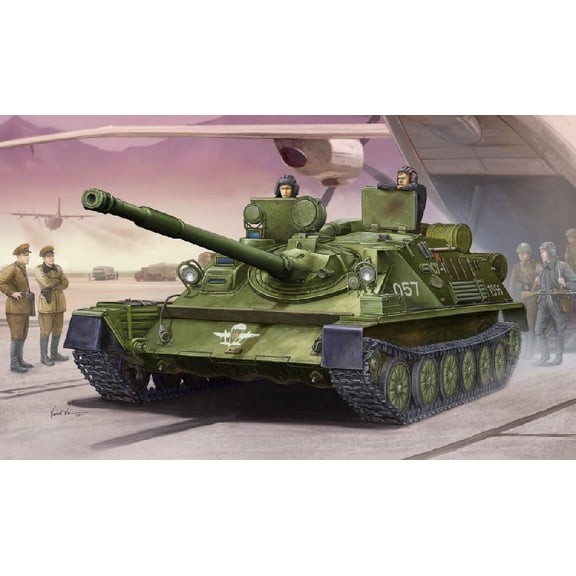 1/35 Russian ASU85 Airborne Self-Propelled Gun Mod 1956 Tank
