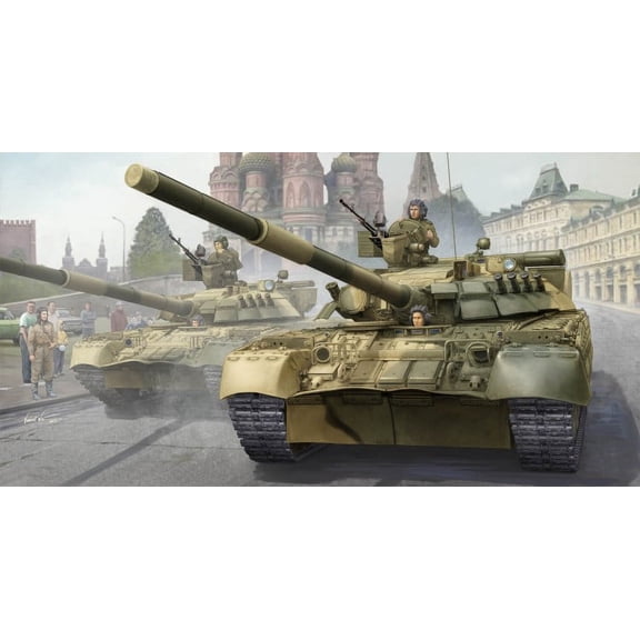 1/35 Russian T80UD Main Battle Tank (New Variant) (MAR)