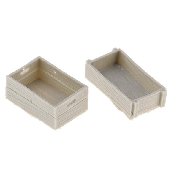 1/35 Scale DIY Box Food Supplies Model Unpainted for Table Scene Decor
