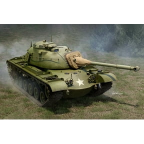 1:35 Scale M48 Patton Medium Tank Military Vehicle Model Kit Collectible Display Assemble DIY