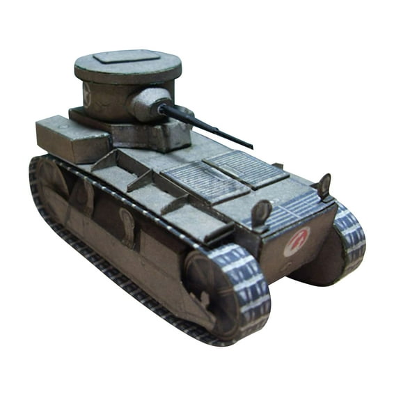 1:35 Scale U.S. T1 Coningham light tank paper model 3D DIY Model Unassembled Kit TAPDRA Spare Part
