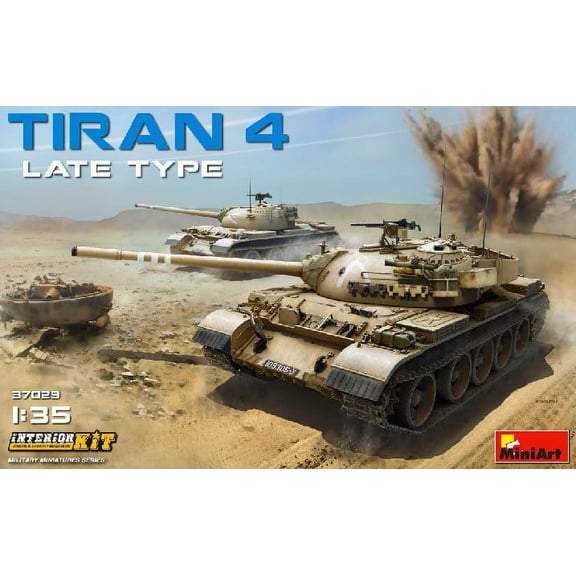 1/35 Tiran 4 Late Type Tank w/Full Interior (New Tool)