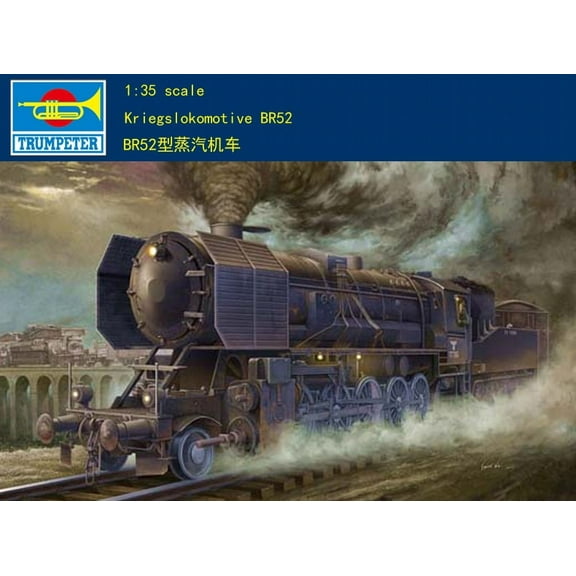 1/35 Trumpeter 00210 model type steam locomotive BR52