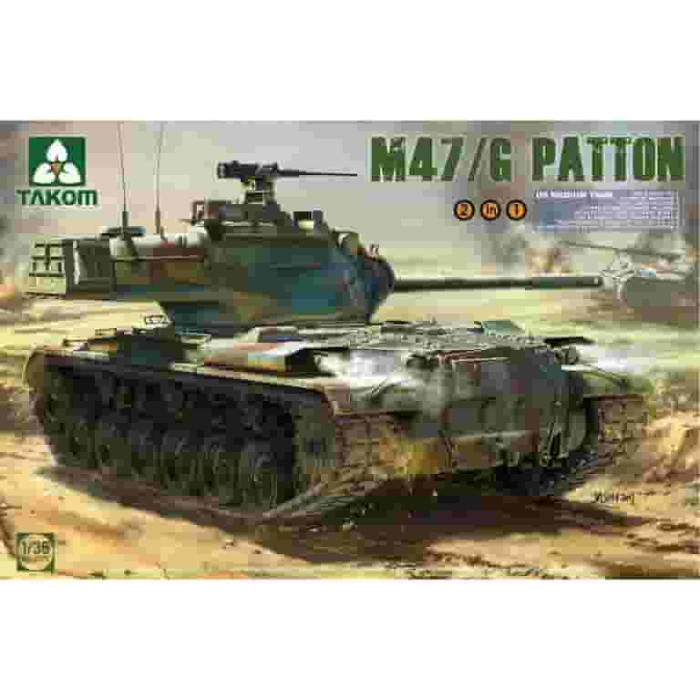 TAKOM M47/G PATTON 1/35 プラモデル TAKOM M47/G PATTON 1/35 プラモデル 1/35 Takom US M47/G