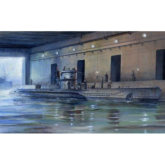 1/350 German U-Boat VII D Minelayer Submarine