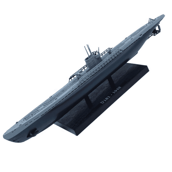 1:350 Scale 1942 World War II Germany U181 Navy Submarine Model Retro Decor for Display and Collection