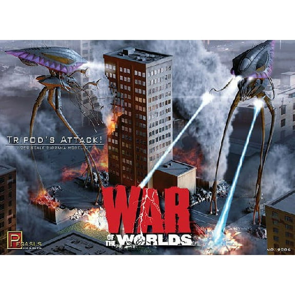 1/350 War of the Worlds: Tripod's Attack Diorama