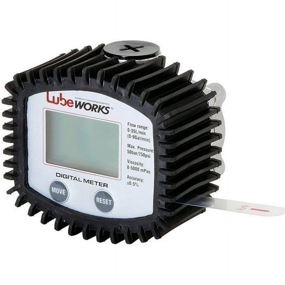 1-35LPM - 1-10GPM Digital Oil Control Meter