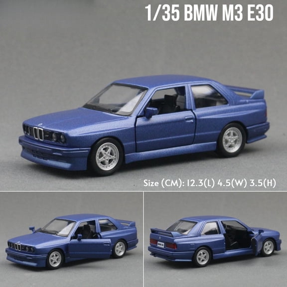 1/36 BMW M2 M3 M4 M5 Toy Car Model For Children RMZ CiTY Diecast Metal Racing Miniature Pull Back Collection Gift Kid Boys
