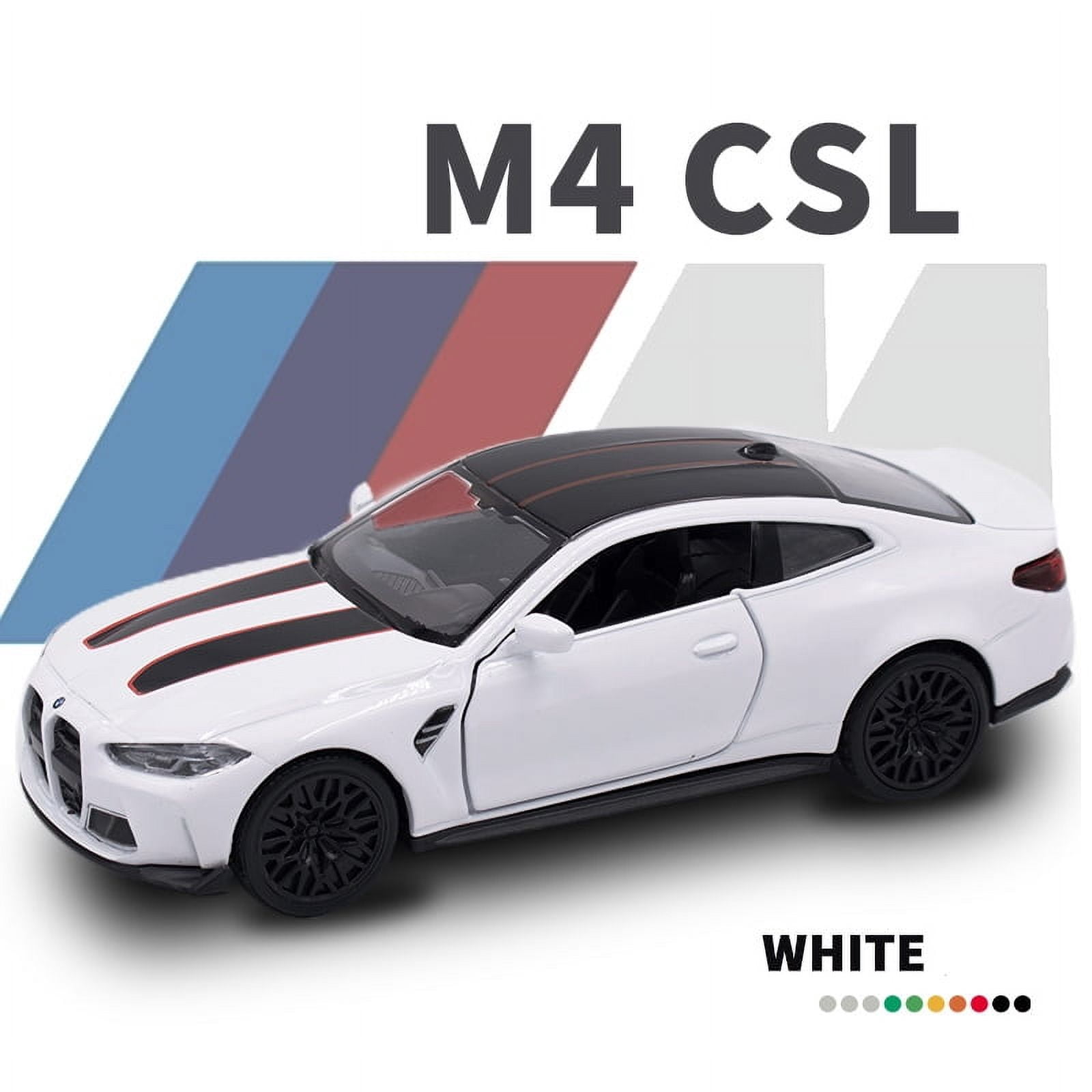 1:36 BMW M4 CSL Metal Sports Vehicles Supercar Fast and Furious One ...