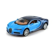 1: 36 Bugatti Model Car Aluminum Alloy Return Car Decoration Children's Toys Boys and Girls Gift Black Red Blue