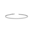 thumbnail image 1 of 1.36 Carat (Ctw SI, G) Lab Grown Diamond Tennis Bracelet 14K White Gold for Women, 1 of 6