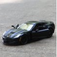 thumbnail image 1 of 1/36 Chevrolet Corvette C7 Alloy Diecast Super Sport Car Model Toys Simulation Metal Vehicle Body With Pull Back Children's Toys, 1 of 7