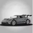 thumbnail image 1 of 1/36 For Porsche 911 GT3 RS Model Car Alloy Toy Vehicle Gift Collection Gray, 1 of 1