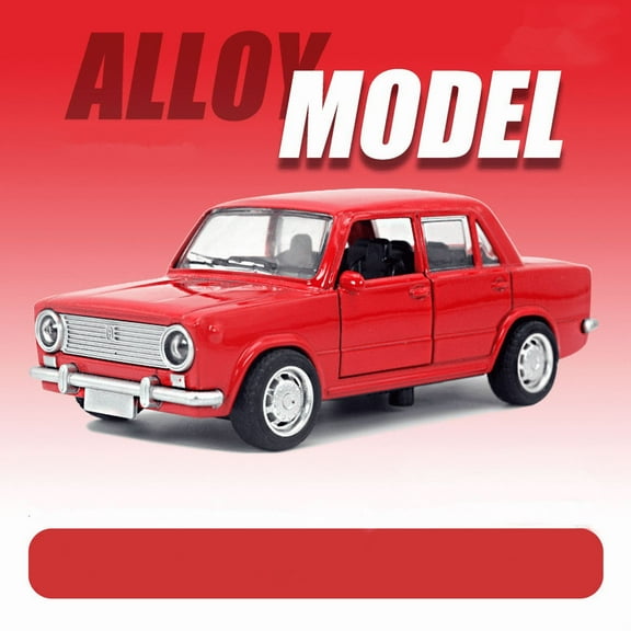 1:36 LADA Alloy Car Model Diecast Toys Vehicles NO Light & Sound Effect Car For Boys Birthday Gifts Kids Toys Cars
