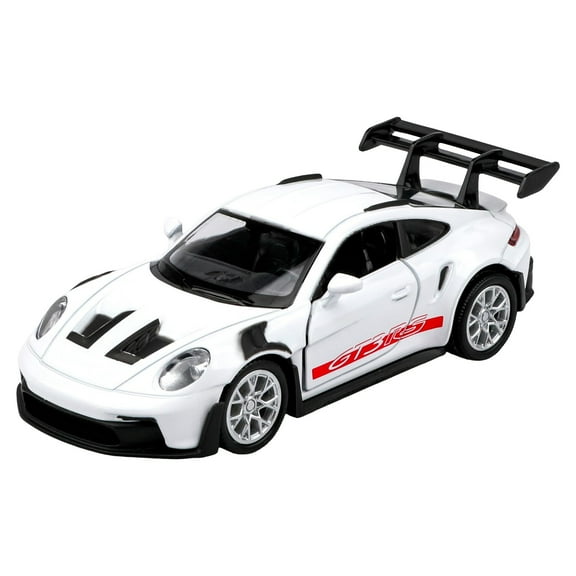 1/36 Scale 911 RS Diecast Metal Toy Vehicle with Pull Back Action for Kids and Play