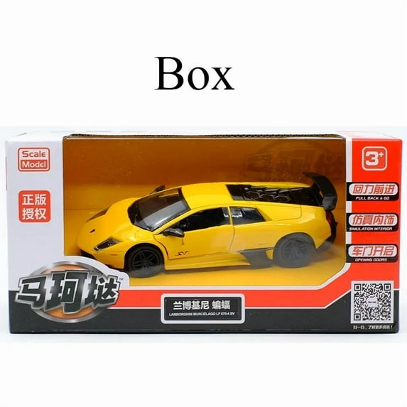 1:36 Scale Lamborghini Murcielago Alloy Car Model Diecast Car Toys for Boys Birthday Gift Kids Toys Car Collection
