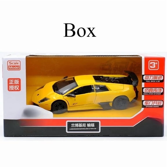1:36 Scale Lamborghini Murcielago Alloy Car Model Diecast Car Toys for Boys Birthday Gift Kids Toys Car Collection