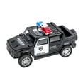 thumbnail image 1 of 1/36 Scale Motorized Police Cruiser Kids Toy - Cop Car Model with Forward and Reverse Motion - Perfect Christmas Festival Gift for Kids, 1 of 6