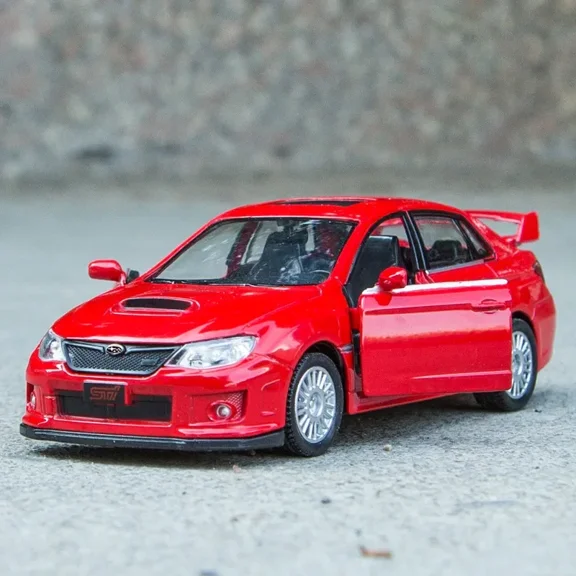 1:36 Subaru WRX STI Car Styling Licensed Diecast Car Model Toy Alloy Metal High Simulation for Collection Gifts