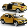 thumbnail image 1 of 1:36 Volkswagen T-ROC Alloy Car Model Diecast & Toy Vehicles Metal Car Model Simulation Pull Back Collection Childrens Toy F344, 1 of 8
