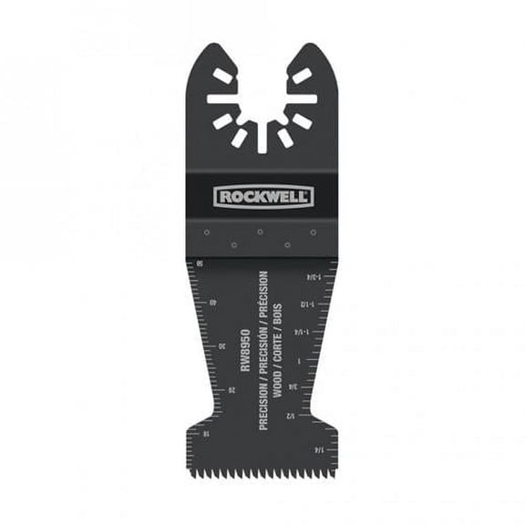 1.37 in. Universal Precision Wood End Cut Blade, Black