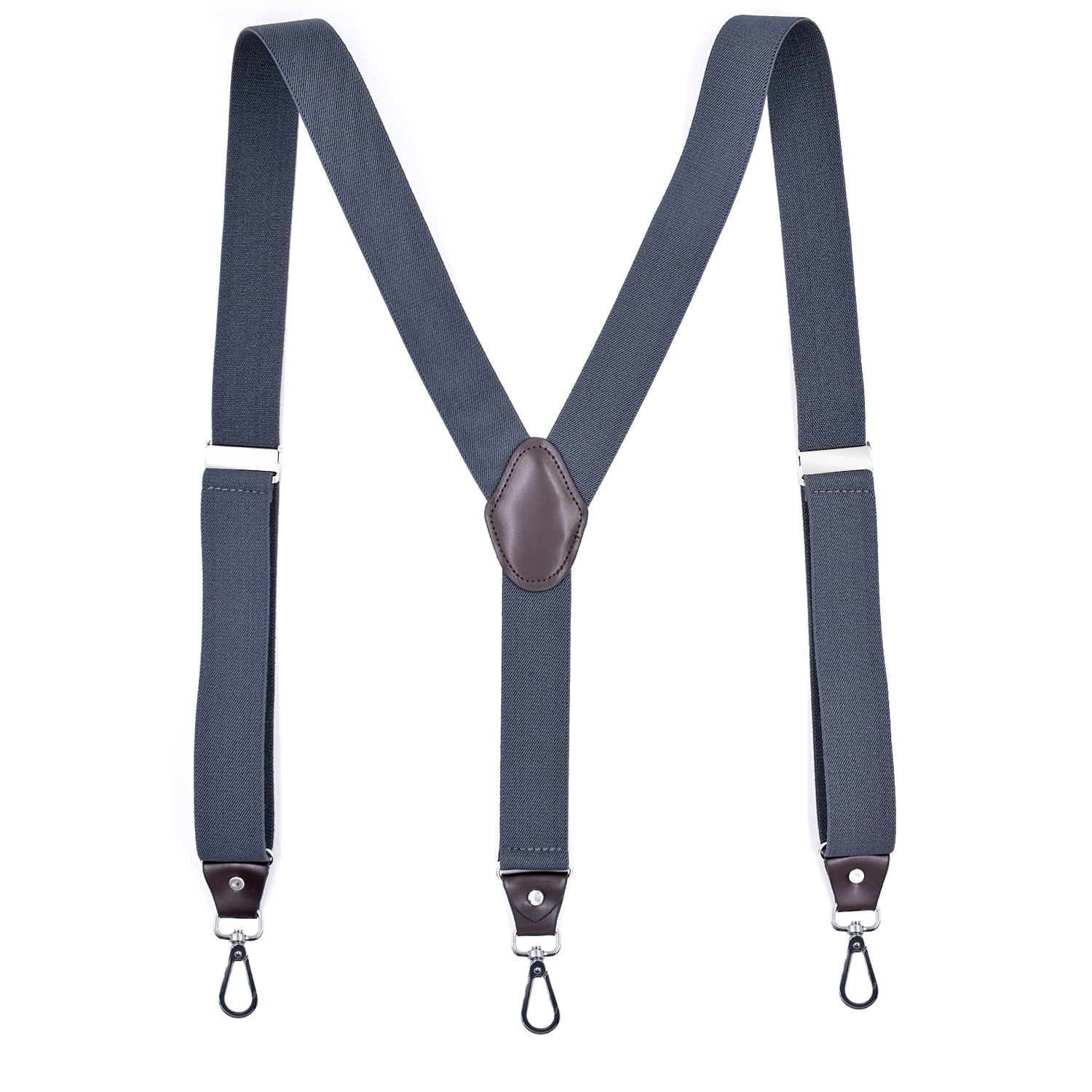 1.38 Inch Adjustable Suspenders for Men Elastic Straps YBack Construction Heavy Duty Suspenders