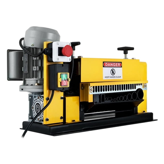 1-38mm Wire Stripping Machine Copper Cable Stripper Scrap Recycle Tool Automatic Electric Wire Stripper WIth 10 Blades ,Easy to Use