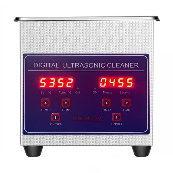 1.3L Capacity Ultra Cleaning Machine Degreasing Hardware Parts Cleaner Bath Timer Stainless Box Cleaning Machine
