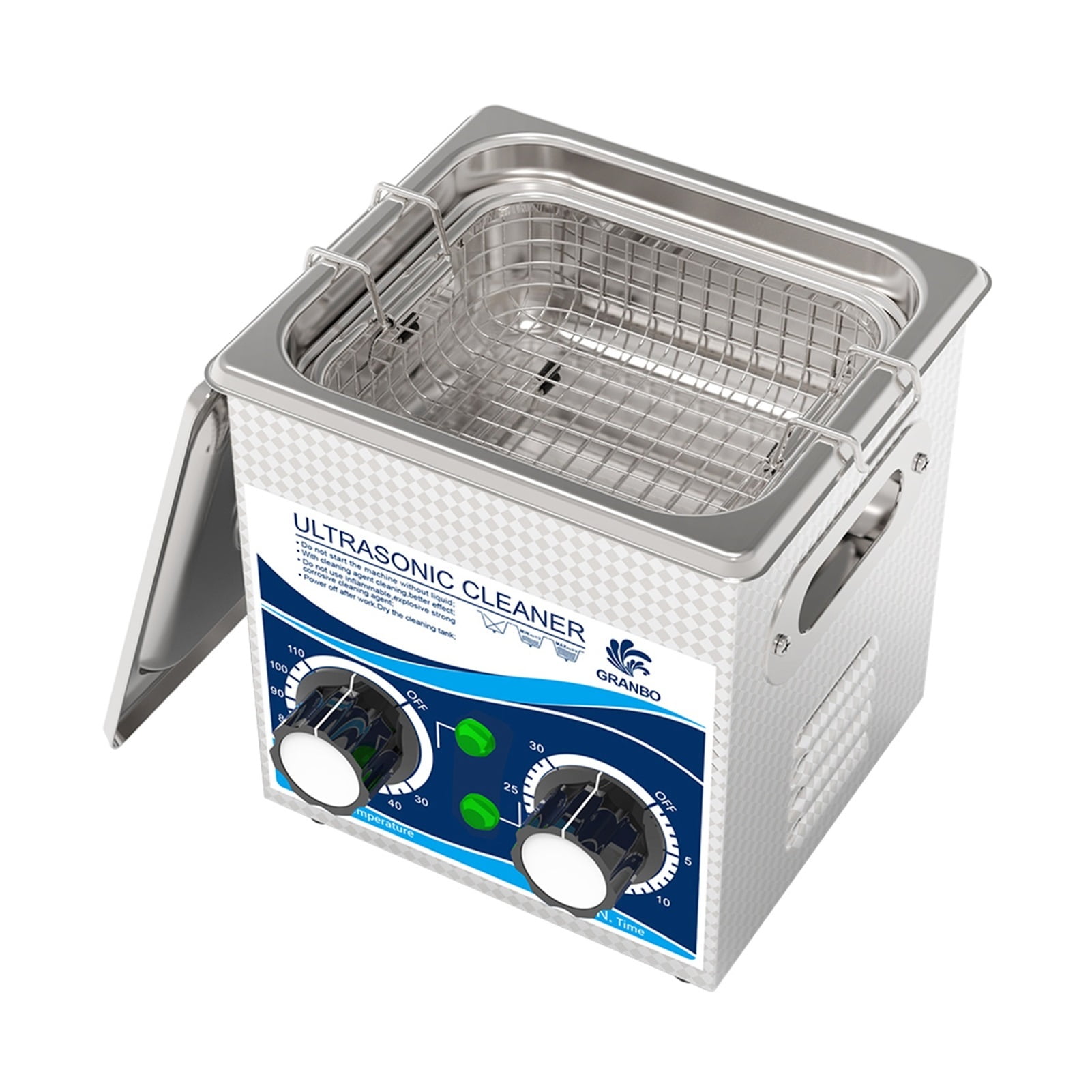 1.3L Jewellery Ultrasonic Cleaner 120W 40khz Sonic Cleaner For Home Spare Parts Oil Rust Injector Fuel Nozzle Spark ,Strong Cleaning