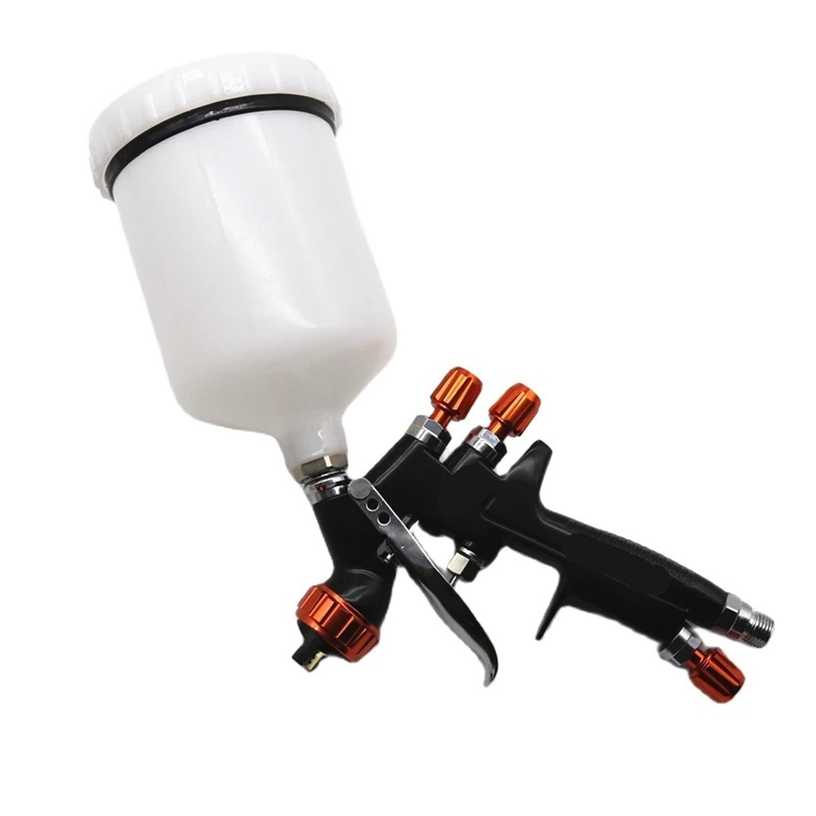 1.3MM Paint Spray Gun Nozzle Kit Tank Air Paint Gun with Paint Mixing Cup and Adapter Airbrush ,Corrosion-Resistant