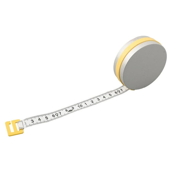 1/3P Rolls Bmi Body Mass Index Retractable Tape Measuring Ruler 150Cm Calculator Diet Tape Plastic Measures Tools Yellow Smile Home