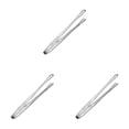 thumbnail image 1 of 1-3PC BBQ Tongs Stainless Steel Kitchen Tweezers Grill for Cooking Hot Pot Food Clamp Tool for Salad Fish Steak Barbecue Buffet Meat 7/9/11 Inch Tweezers Tongs Precision Serrated Tips, 1 of 7