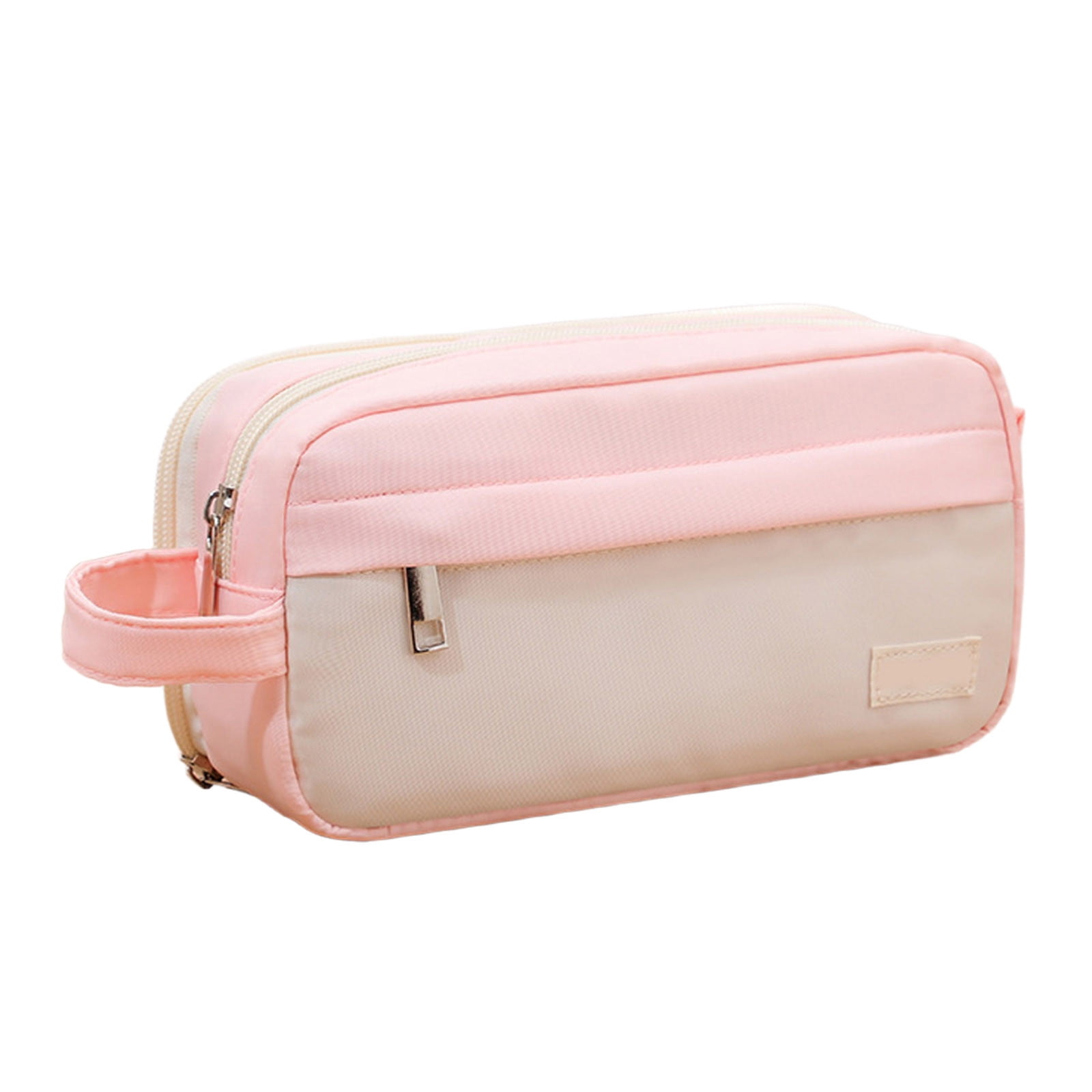 1-3PC High Capacity Pencil Case Large Capacity Pencil Pouch Big Pencil Bag Organizer Box Pen Case Portable Journaling Supplies with Easy Grip Handle for Office Home Travel