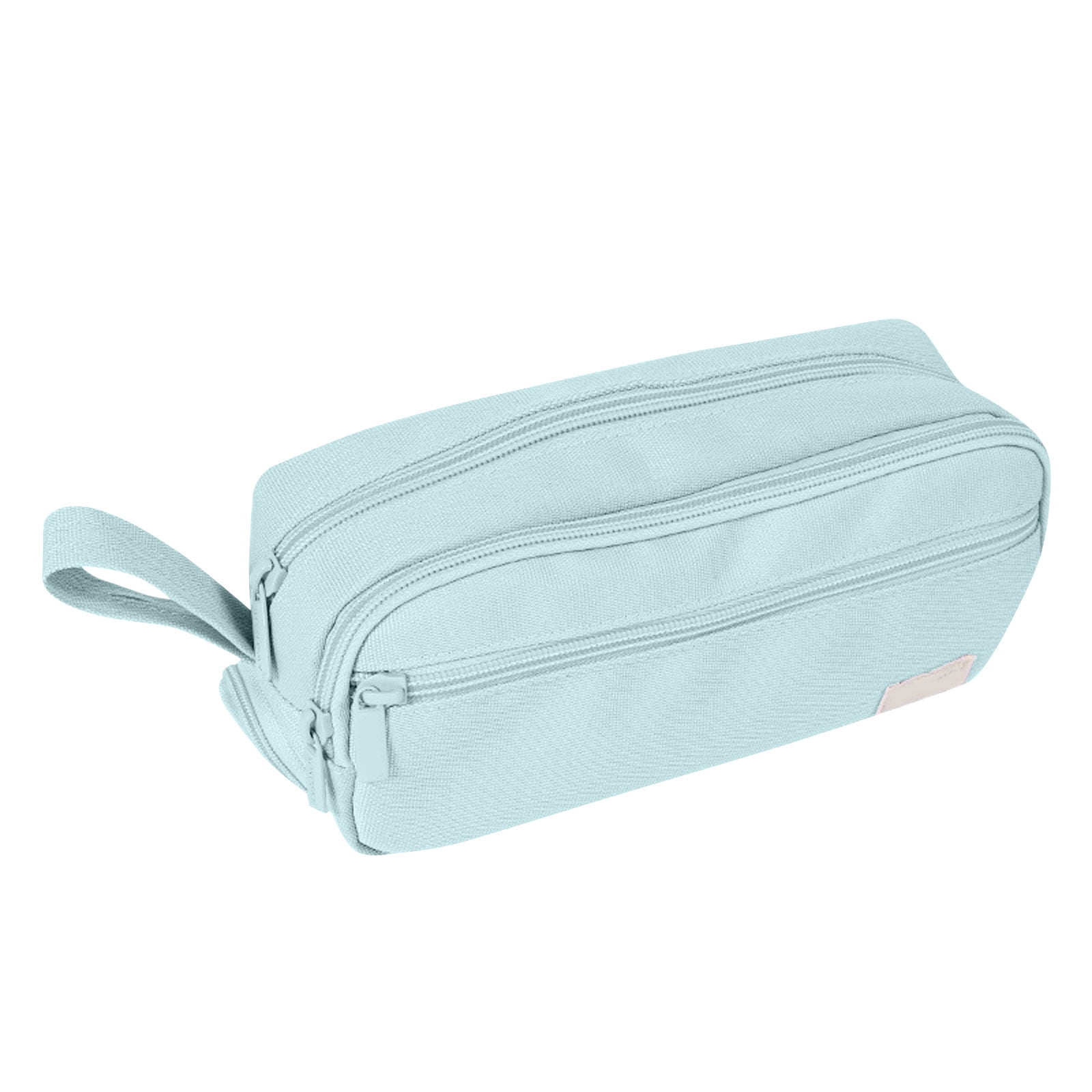 1-3PC Large Capacity Pencil Case with 2 Compartment Extra Big Pencil Pouch Pencil Bag with Zipper Cute High Stationery Organizer Pen Box for Office Home Travel Men Women