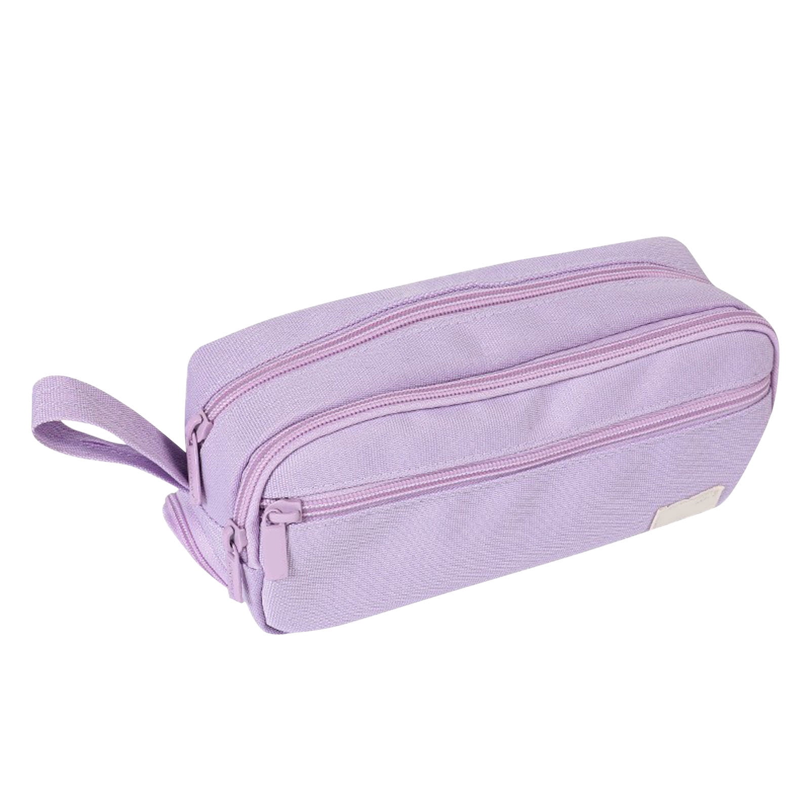 1-3PC Large Capacity Pencil Case with 2 Compartment Extra Big Pencil Pouch Pencil Bag with Zipper Cute High Stationery Organizer Pen Box for Office Home Travel Men Women