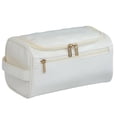 thumbnail image 1 of 1-3PC Men Hanging Toiletry Bag Large Capacity Travel Dopp Kit Organizer for Business Trip Shaving Bag for Grooming Essentials Bathroom Gym Storage, 1 of 7