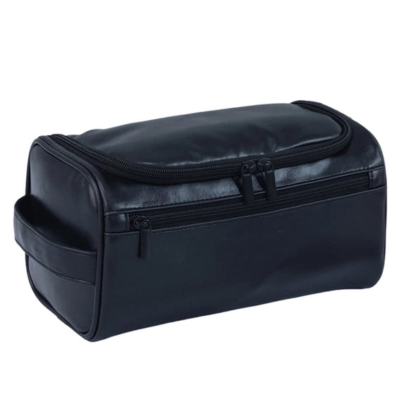 1-3PC Men Hanging Toiletry Bag Large Capacity Travel Dopp Kit Organizer for Business Trip Shaving Bag for Grooming Essentials Bathroom Gym Storage