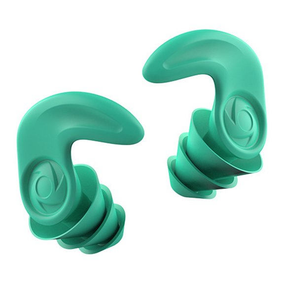 1-3PC Waterproof Reusable Silicone Swimming Ear Plugs for Adults Soft Comfortable Swim Ear Protection for Surfing Diving Snorkeling Showering Pool Beach Ocean Water Sports