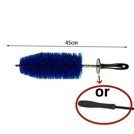 1/3PCS Car Care Soft Bristle Car Wheel Rim Tire Cleaning Brush Cleaner Non Scratch Car Detailing Washing Tool