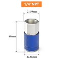 thumbnail image 1 of 1/3PCS Quick Connect Air Coupler 1/4 Inch NPT Female Threads Industrial Coupler, 1 of 7