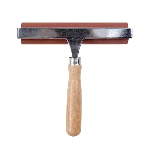 1/3Pcs Brayer Rollers for Crafting, Wood Handle Rubber Rollers for Printmaking