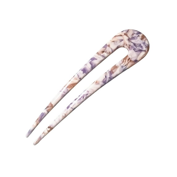 1/3Pcs French Style Hair Pins U-Shaped Large Hair Sticks Versatile Styling DIY Hairstyles Acetate Hair Forks Hair Accessories