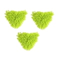thumbnail image 1 of 1/3Pcs Multi-Purpose Triangular Mop Heads Mini Brush Head Replacement Home Cleaning Tool, 1 of 4
