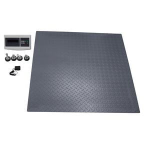 1-3T Industrial Floor Scale Professional Platform Scale with Digital Indicator 39.3 x 39.3inch 100-240V